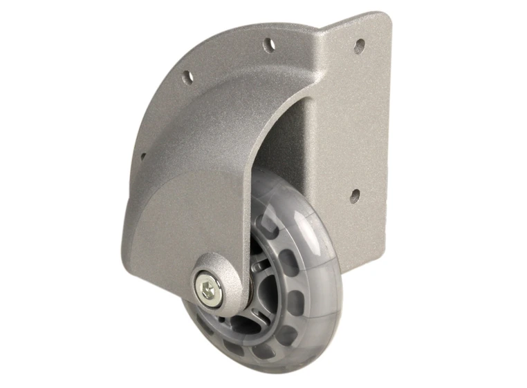 Adam Hall Hardware 37500 S - Corner Mount Castor with soft W 